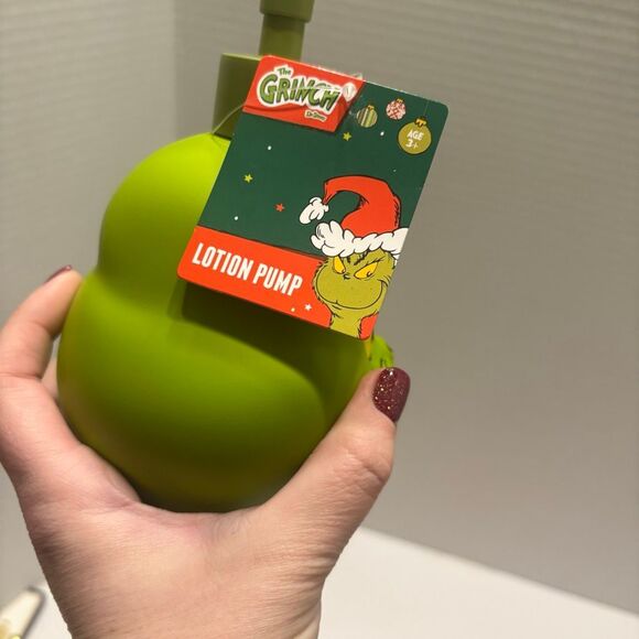 Dr. Seuss The Grinch Who Stole Christmas Figural Lotion Soap Dispenser Pump NWT - Picture 3 of 4
